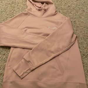 never worn, perfect condition, brand is champion pink hoodie